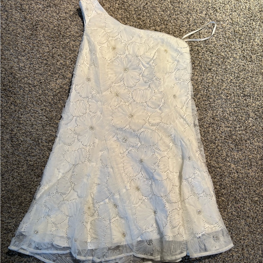 Petal and Pup Ashley One Shoulder Mini Dress